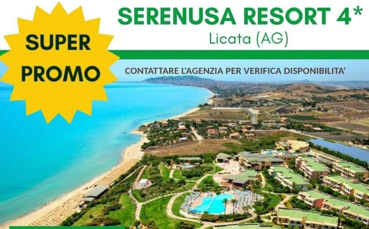 Serenusa Resort**** - Licata (AG) - dal 21 al 28 Luglio 2024